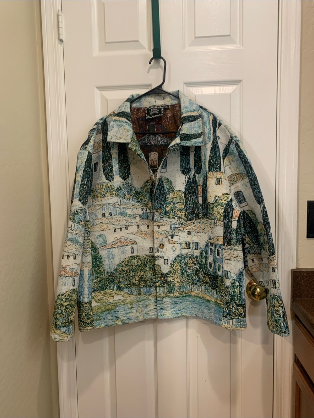 Rebel Vengeance Multicolor Woven Tapestry Jacket